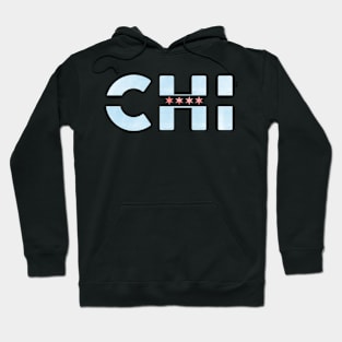 Chicago Flag Chi Hoodie